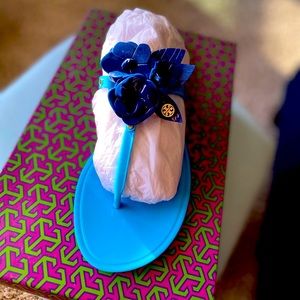 Tory Burch Blossom Jelly Thong Sandal